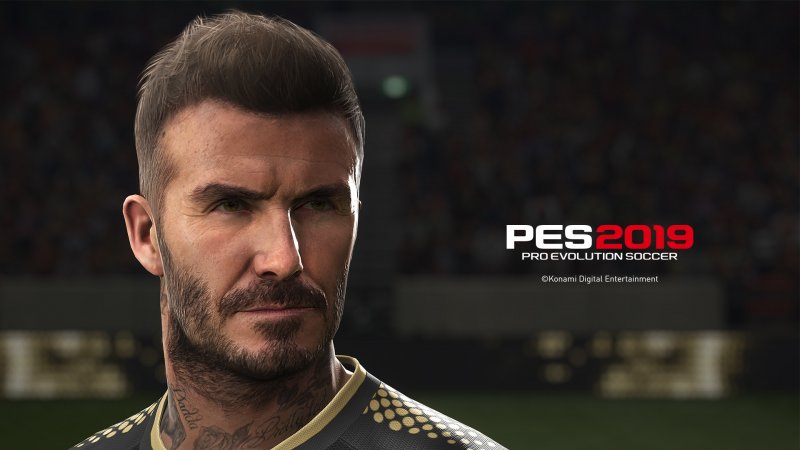 Pro Evolution Soccer 2019: due immagini mostrano David Beckham