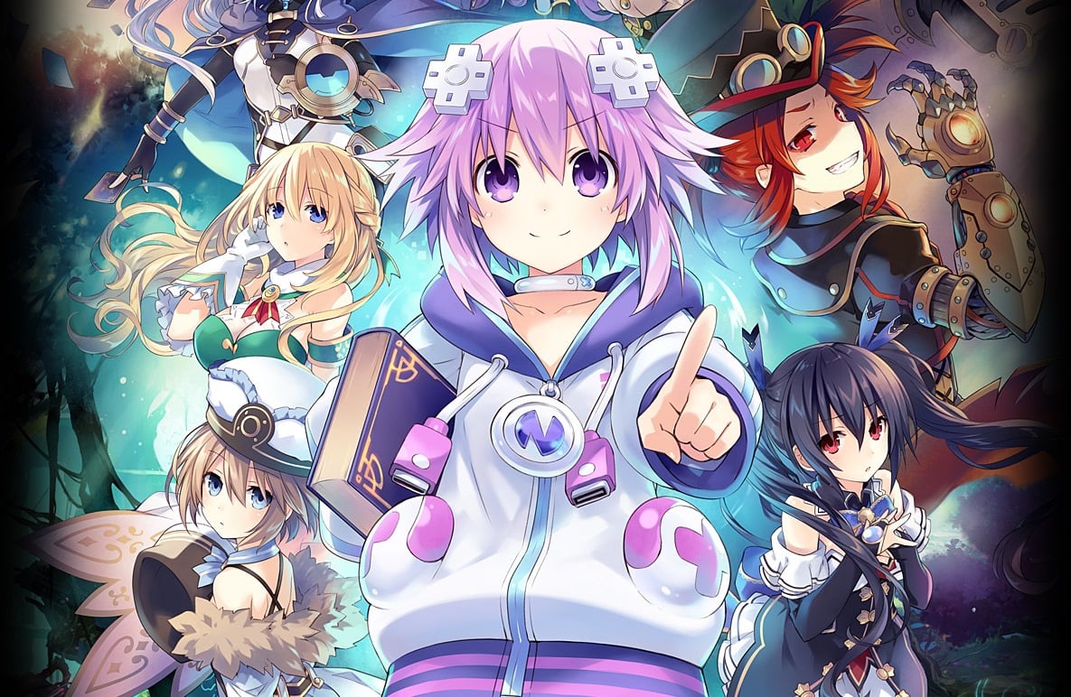 Super Neptunia RPGは、オープニングビデオに示されています