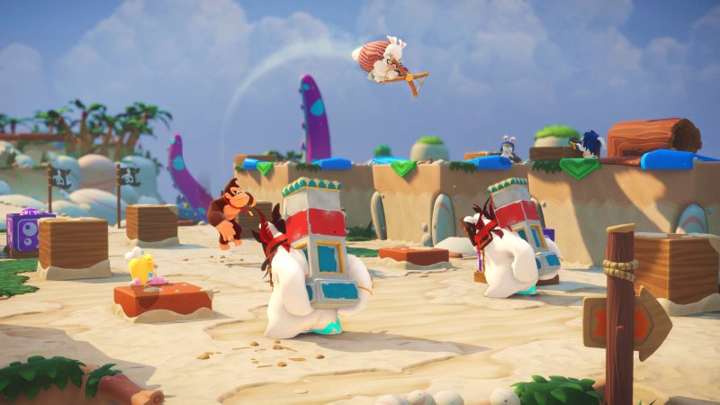 Immagine di Mario + Rabbids: Kingdom Battle - Donkey Kong Adventure per Nintendo Switch