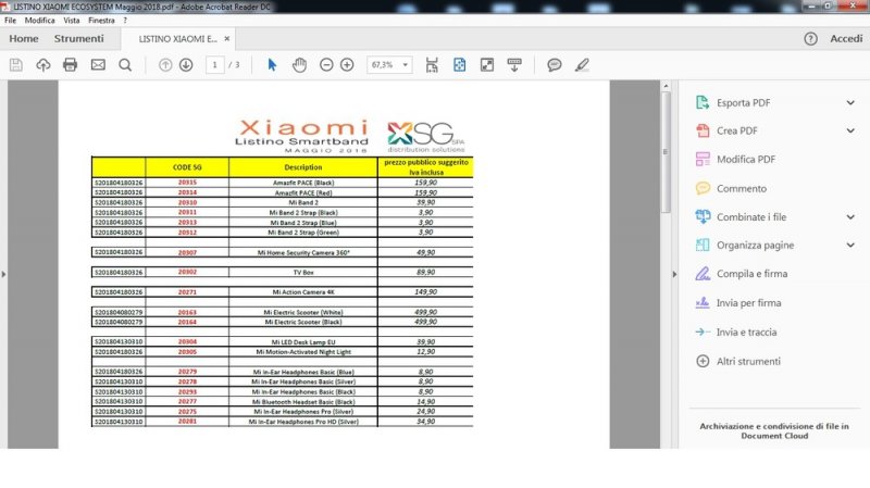 Il primo store italiano Xiaomi è pronto, e il listino dei prodotti è finito in rete