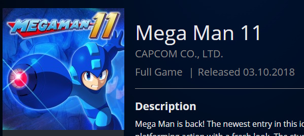 Mega Man 11 potrebbe uscire il 3 ottobre, stando al PlayStation Store di Singapore