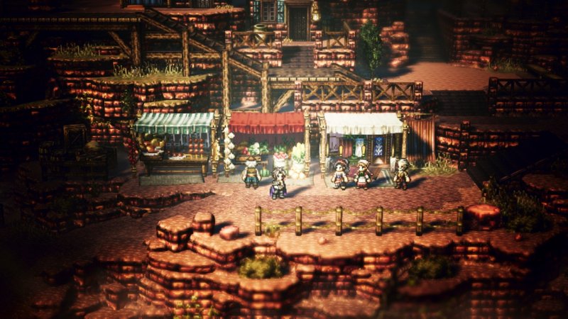 Octopath Traveler ha lanciato la nuova moda dello stile 'HD-2D'