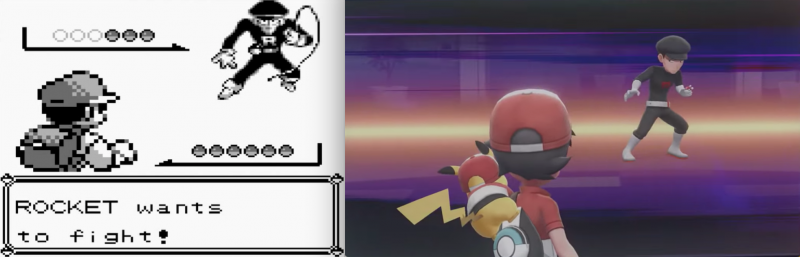 Pokémon: Let's Go, Pikachu! e Let's Go, Eevee!, queste immagini mostrano com'è cambiata Kanto in 20 anni di gioco