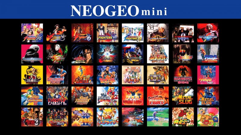 Neo Geo Mini 06 09 18 Title Lineup 001 Neo Geo Mini 06 09 18 Title Lineup 001