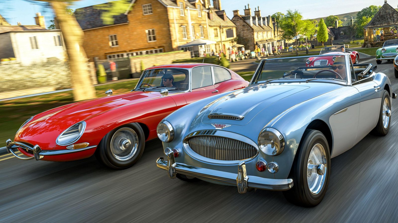 Due auto di Forza Horizon 4