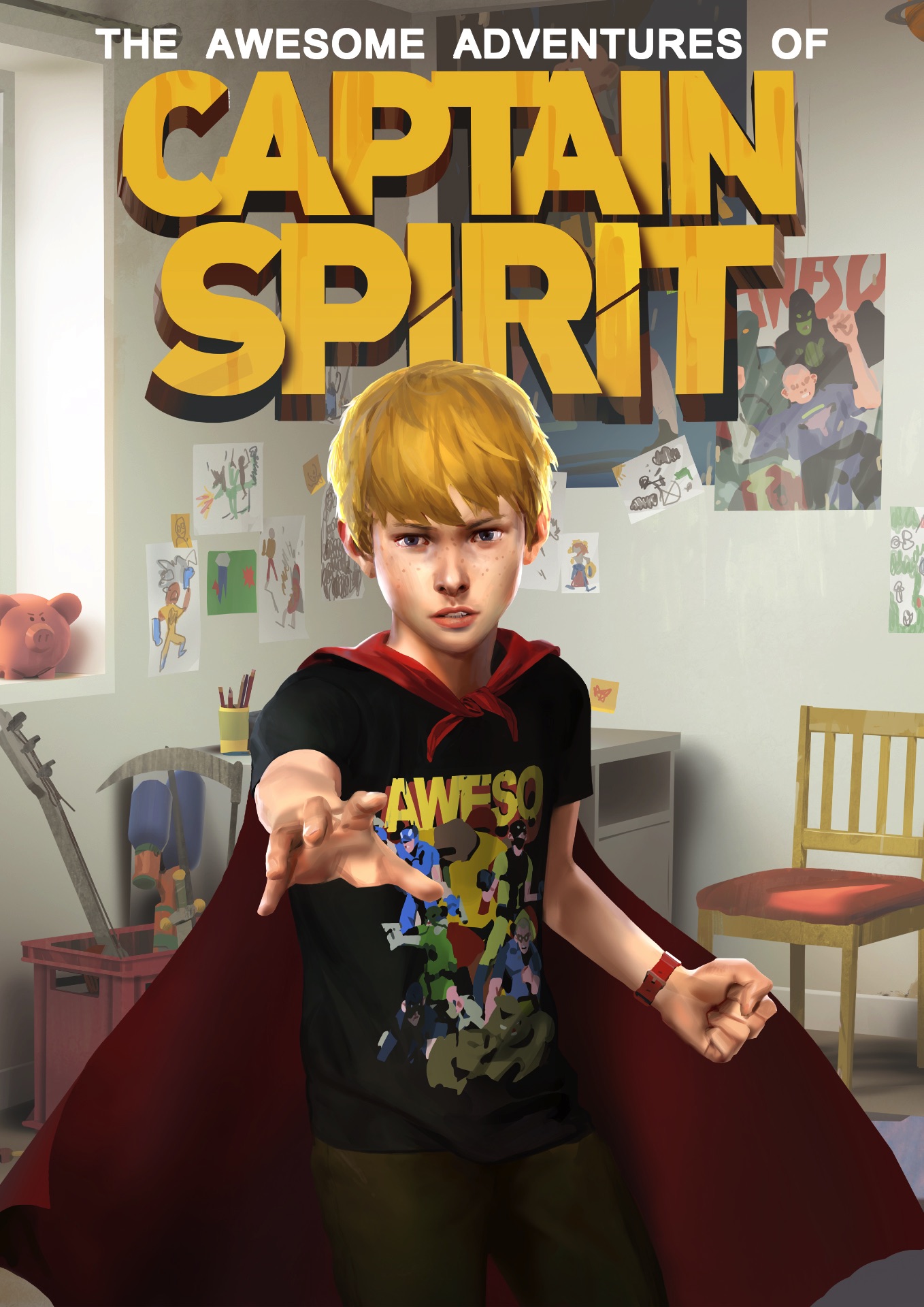 The awesome adventures of captain spirit прохождение