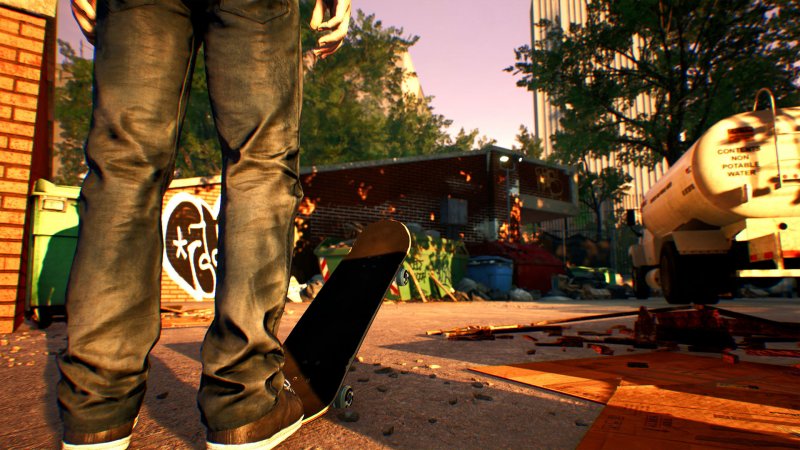 The realistic style of Session: Skate Sim