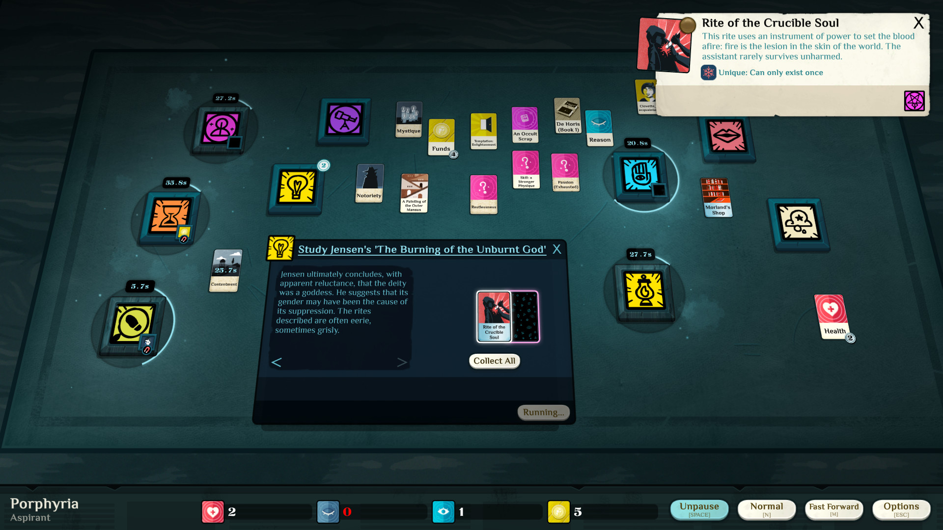 Cultist simulator танцовщица прохождение