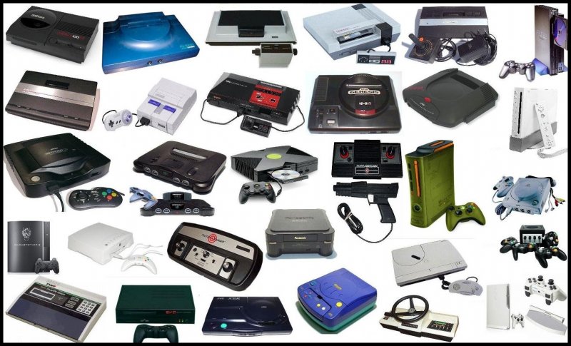 Different Video Game Consoles