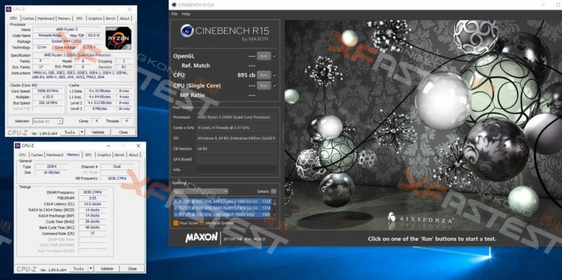 Ryzen 3 2300X Ryzen 3 2300X