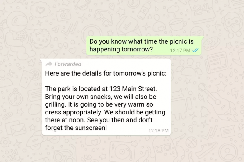 Whatsapp Messaggi Inoltrati