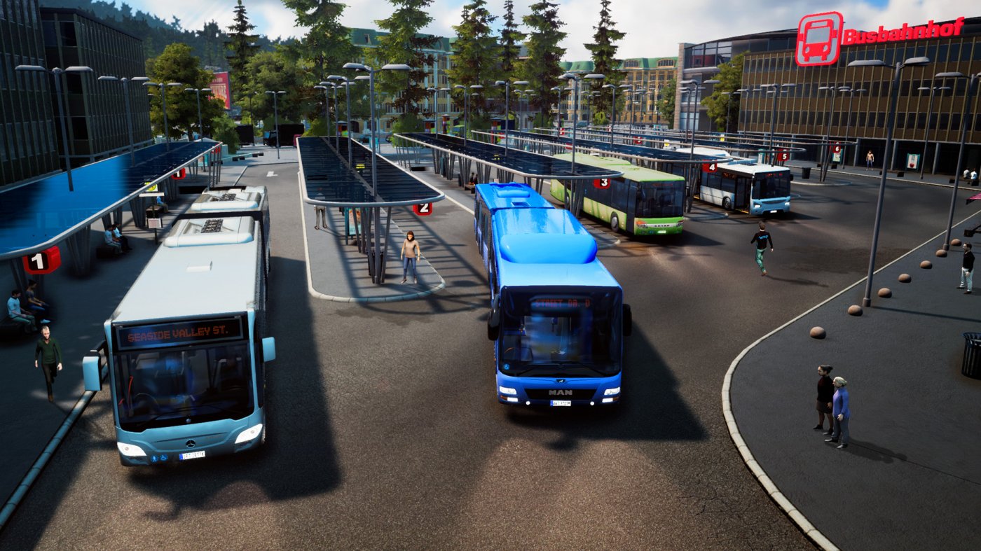 Bus simulator 18 прохождение