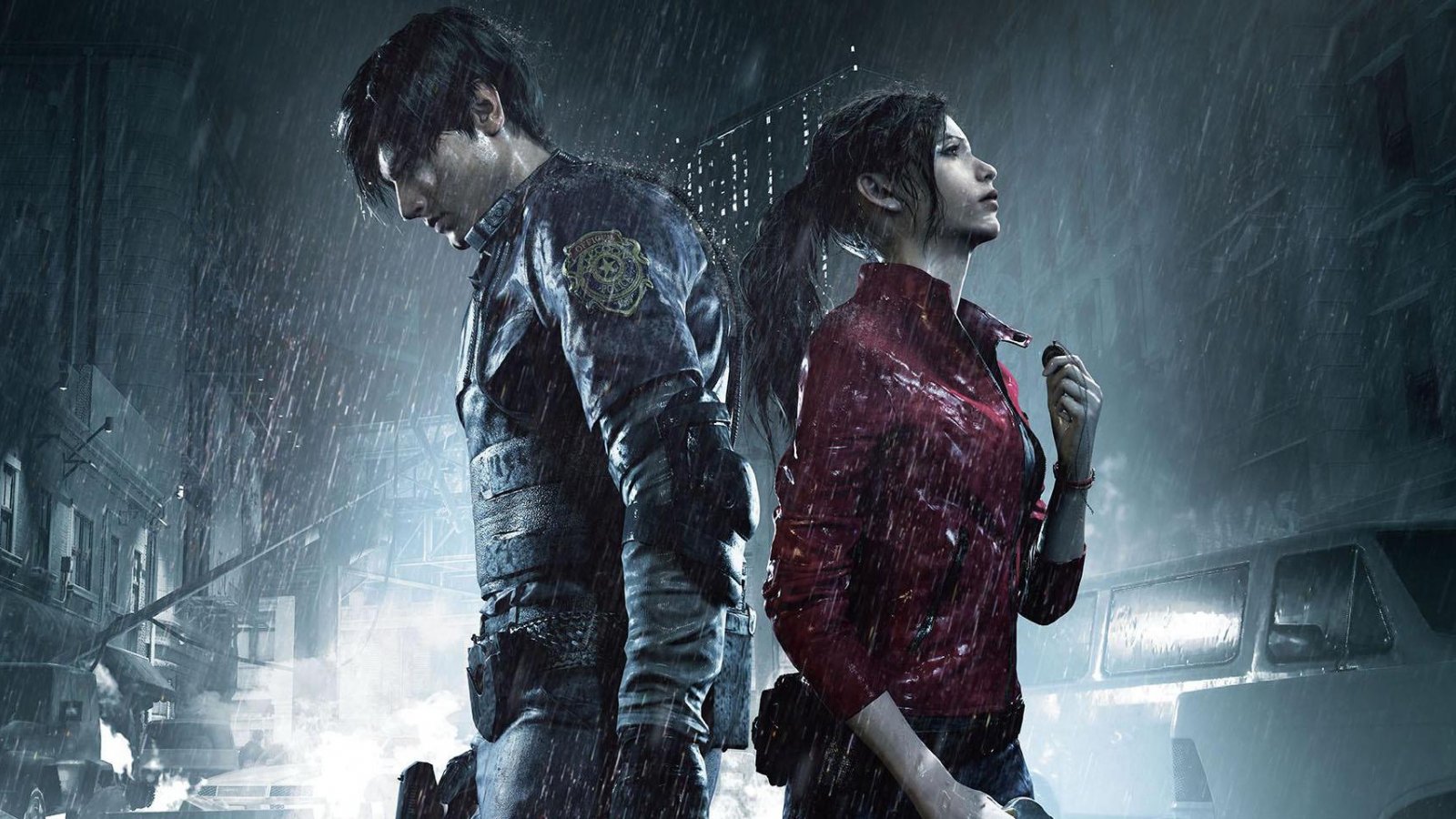 Claire e Leon in Resident Evil 2