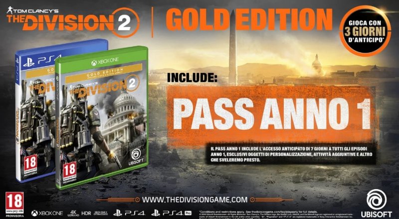 The Division 2 Gold Edition The Division 2 Gold Edition