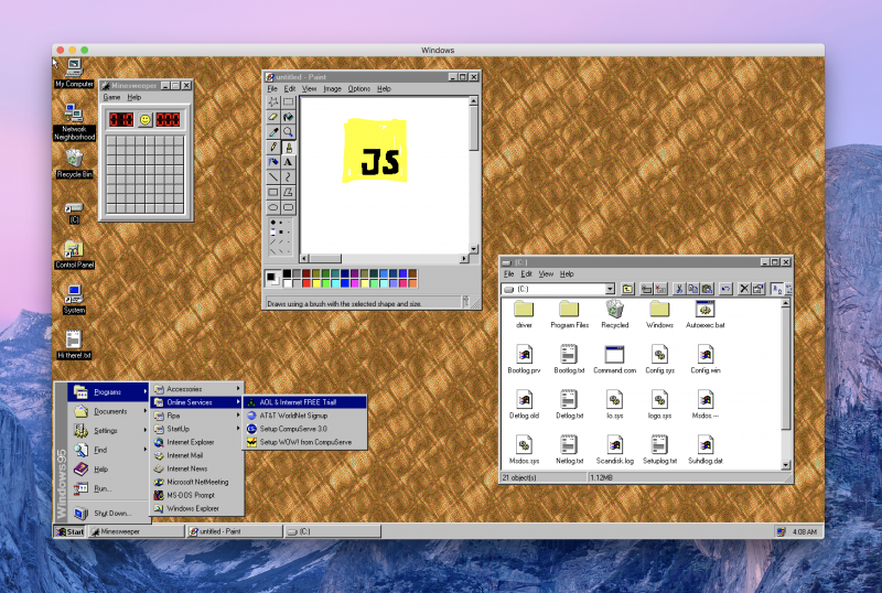 Windows 95 App