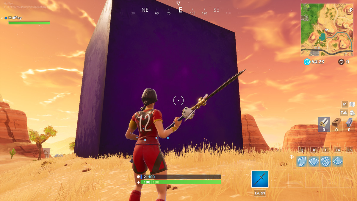 Fortnite、神秘的なキューブは紫色のルーンを作成しています：それはどういう意味ですか？