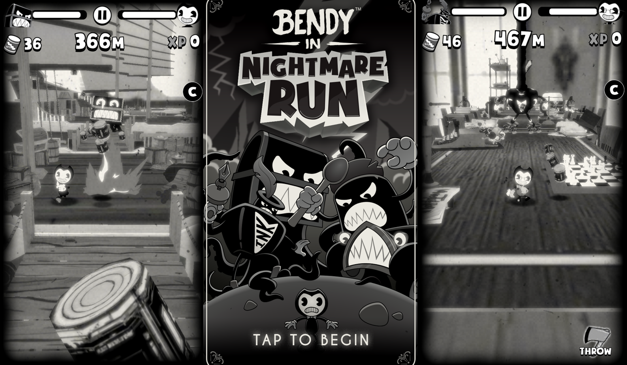 Чит на bendy in nightmare run