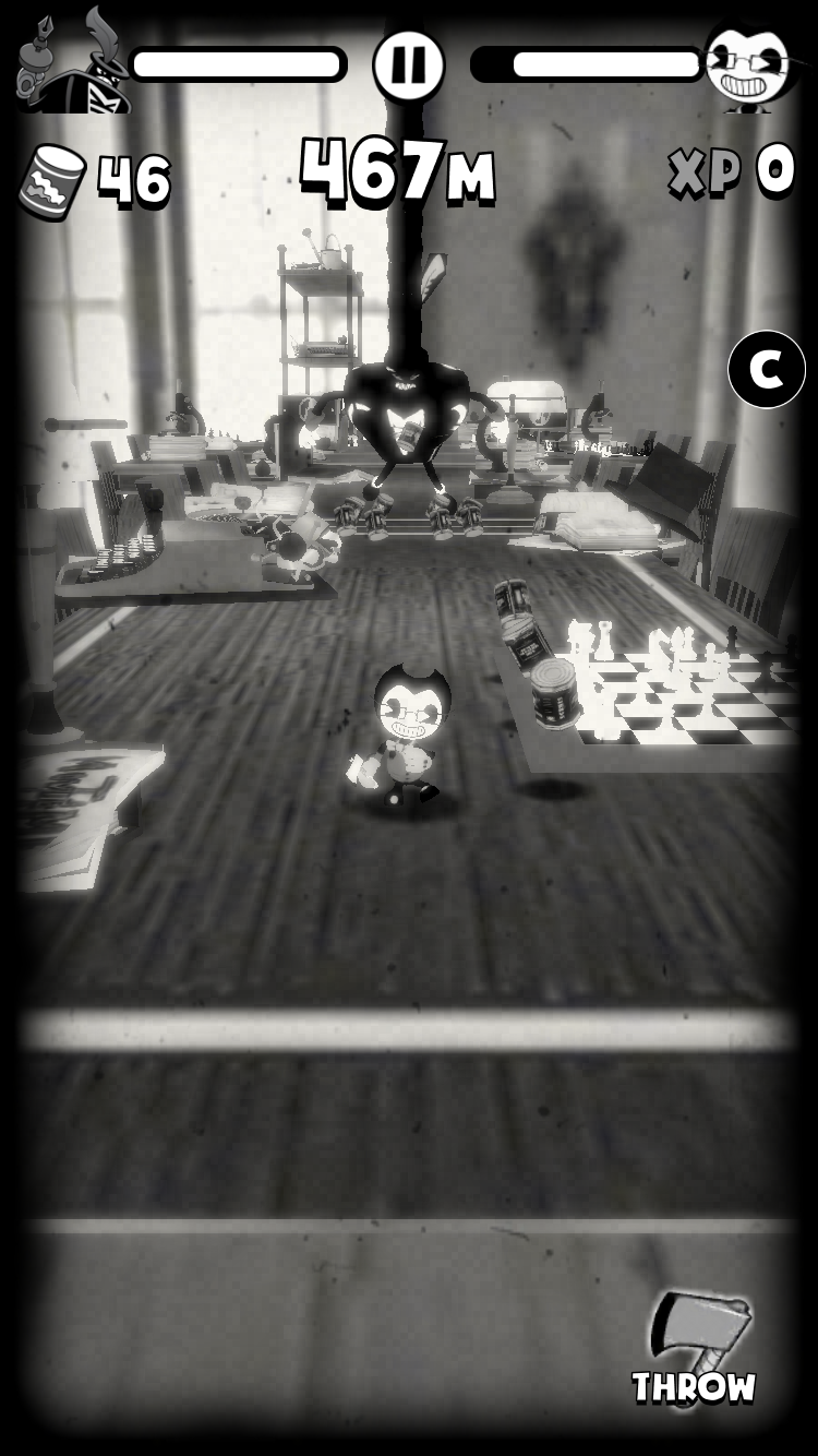 Bendy in Nightmare Run