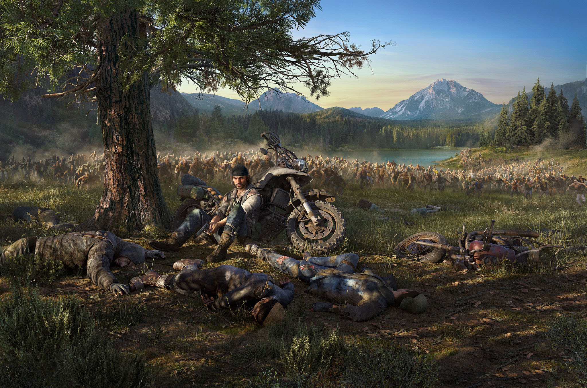 Days gone транспорт