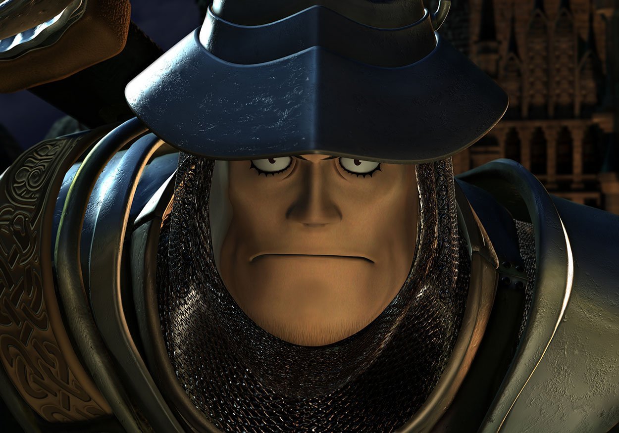 Uno dei personaggi di Final Fantasy IX, Steiner