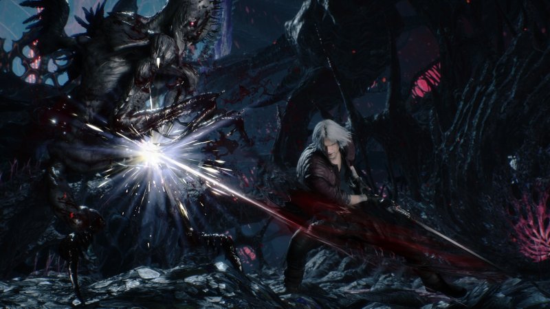 In Devil May Cry 5 troviamo un Dante più maturo senza però abbandonare il suo lato più 'tamarro'