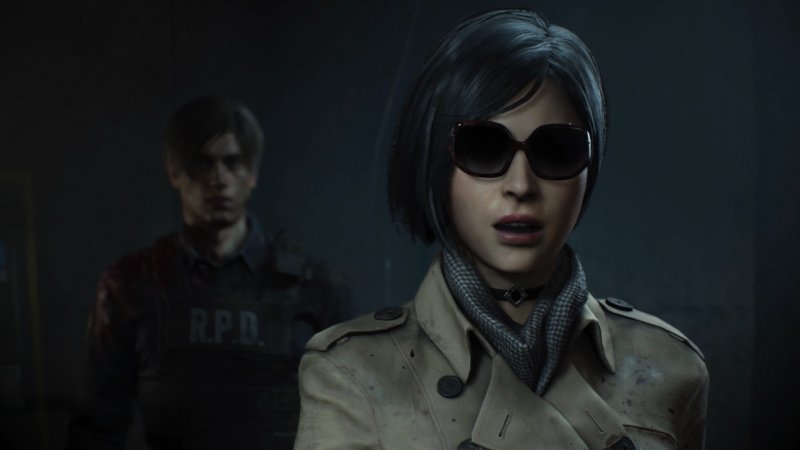 Leon e Ada in Resident Evil 2 Leon e Ada in Resident Evil 2