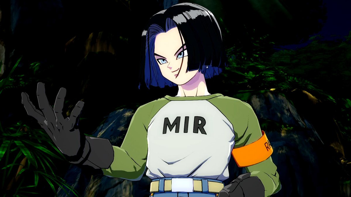 Dragon Ball Fighterz：Android17は最初の画像で自分自身を示しています