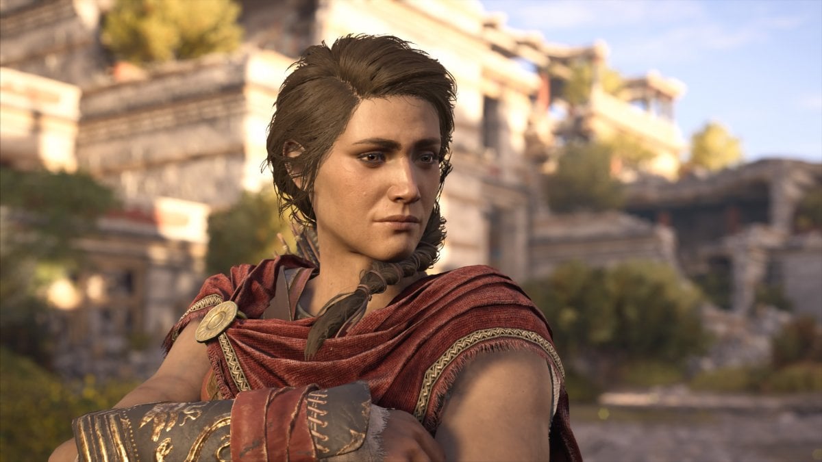 Assassin's Creed Odyssey、ビデオのKassandraコスプレ