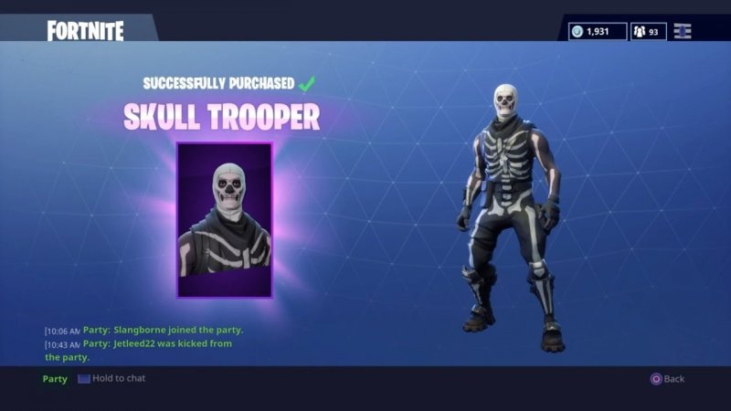 Fortnite Stagione 6 La Skin Skull Trooper Sta Per Tornare - fortnite pc