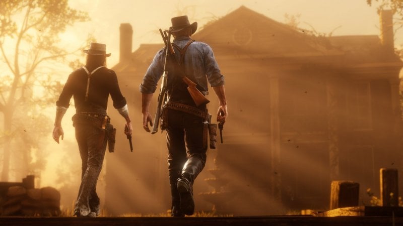 Una sequenza di Red Dead Redemption 2