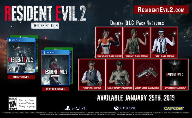 Resident Evil 2 Deluxe Edition Resident Evil 2 Deluxe Edition