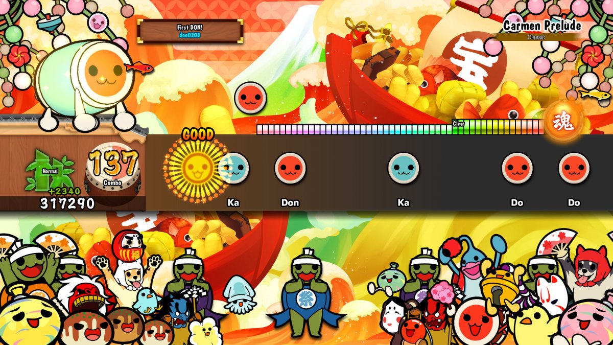 Taiko No Tatsujin，USCITA LA DEMO SU SU PS4 E NINTENDO SWITCH