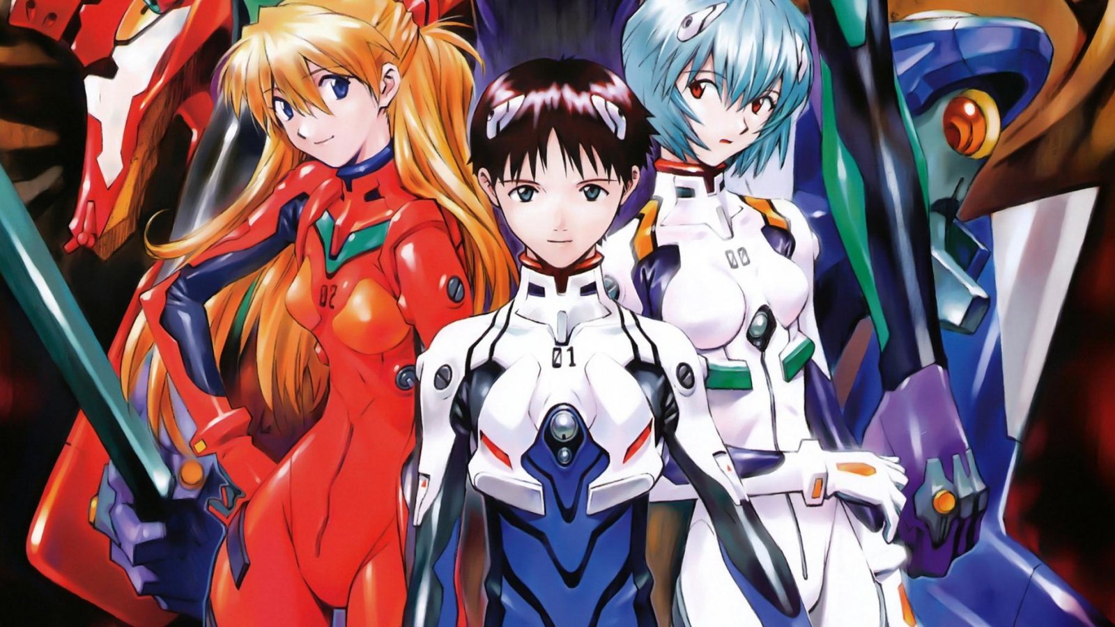 I protagonisti di Neon Genesis Evangelion