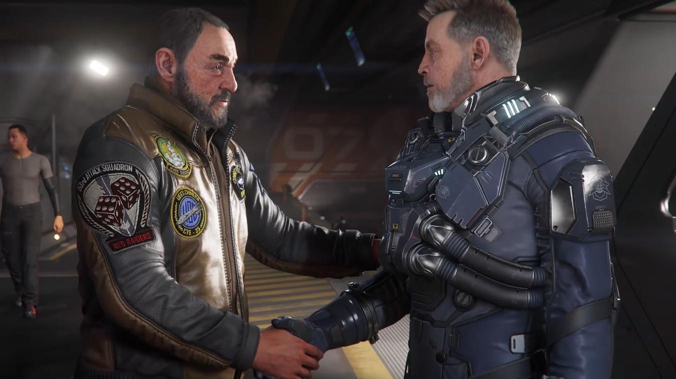 due personaggi di Star Citizen