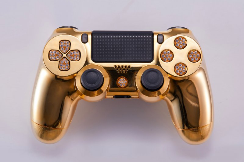 Dualshock 4 Brikk Oro Diamanti