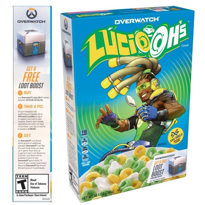 Overwatch Lucio Cereali Overwatch Lucio Cereali