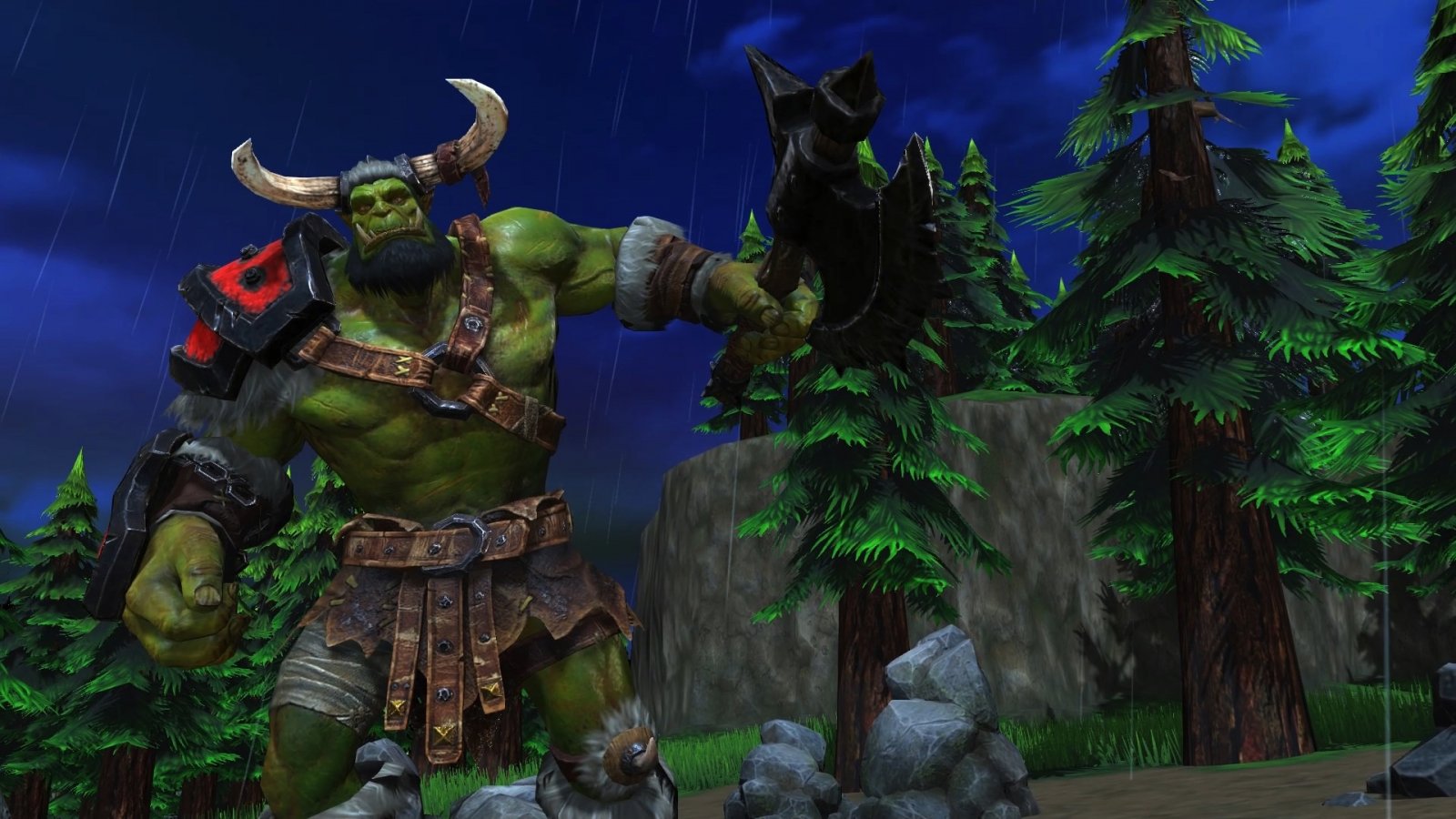 Un orco di Warcraft III: Reforged