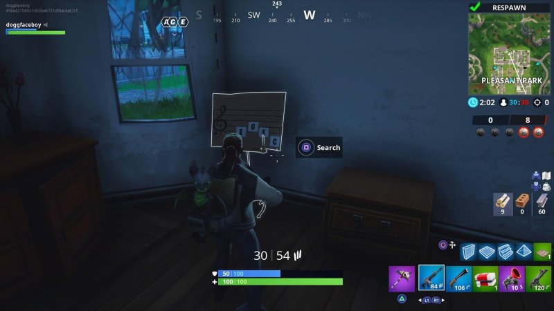 Fortnite Partitura Parco Pacifico 2