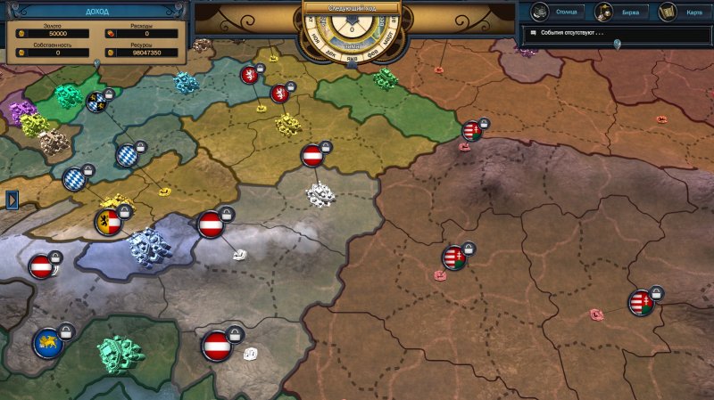 Una mappa da gestionale vero, ma è solo apparenza Una mappa da gestionale vero, ma è solo apparenza