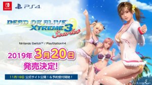 Dead or Alive Xtreme 3: Scarlet per Nintendo Switch