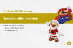 Super Mario Odyssey si aggiorna con il costume di Babbo Natale e quello a 8-bit - Notizia