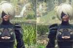 NieR: Automata, un texture pack in HD ne migliora la resa grafica - Notizia