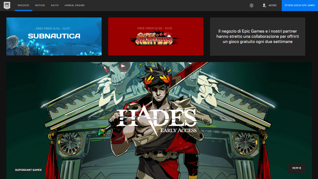 Epic Games Store, lo sfidante di Steam