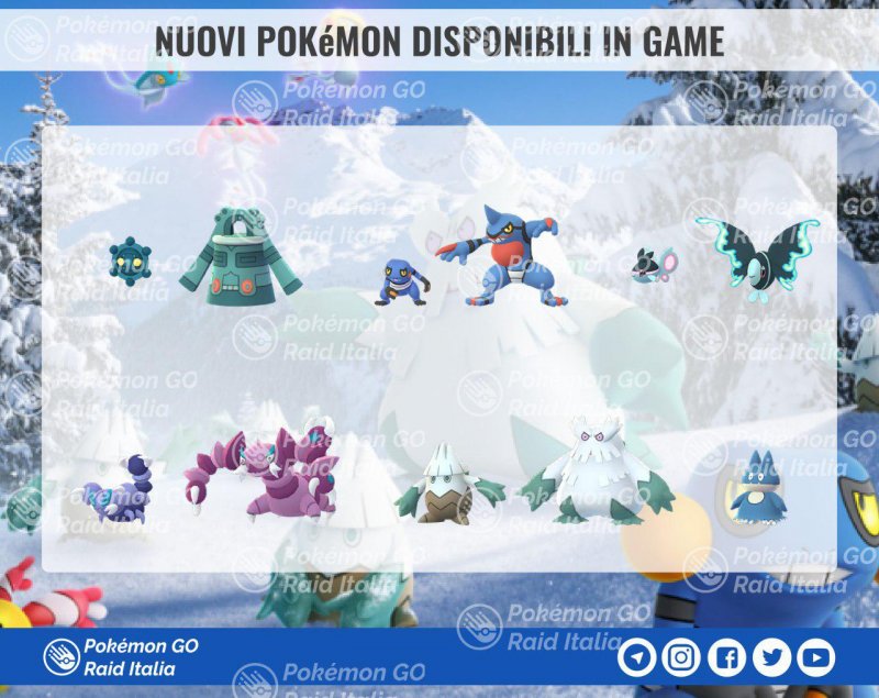 Pokemon Go Evento Natale Nuovi Pokemon Sinnoh 1 Pokemon Go Evento Natale Nuovi Pokemon Sinnoh 1