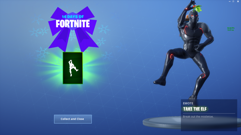 Fortnite Take The Elf, il Balletto Elfo Perdente gratis ... - 800 x 450 png 310kB