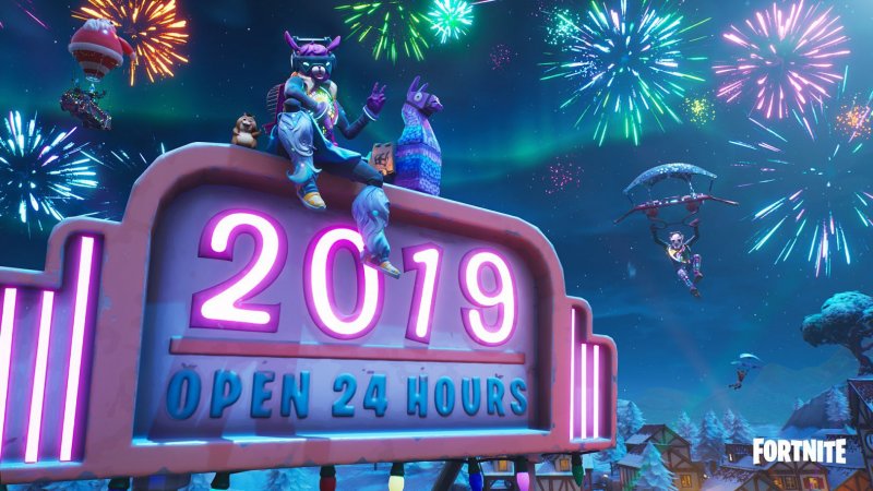Epic Games Fortnite Felice Anno Nuovo 1