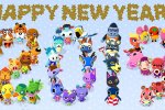 Animal Crossing: Nintendo augura un buon 2019 con una cartolina a tema - Notizia