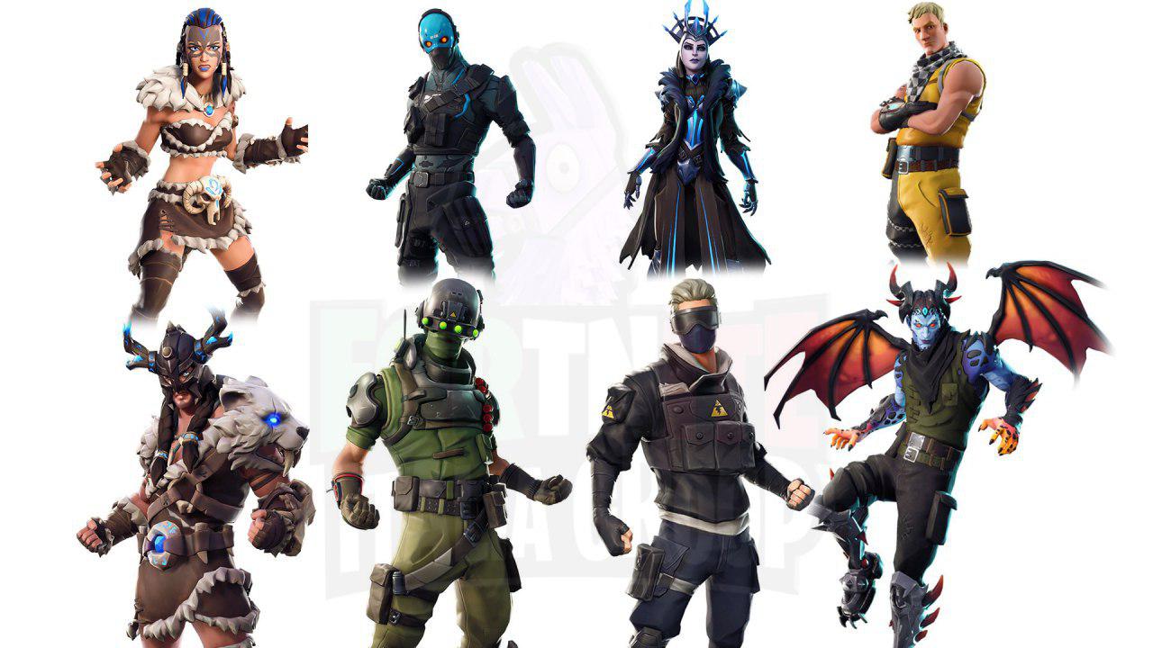 Foto Di Tutte Le Skin Di Fortnite