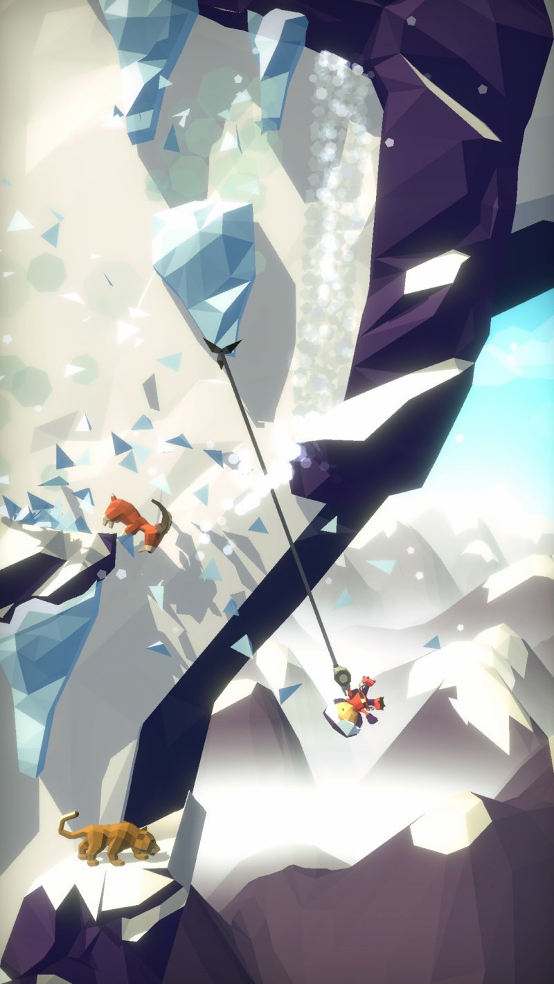 Hang Line: Mountain Climber