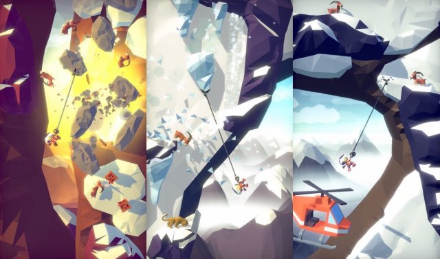 Hang Line: Mountain Climber